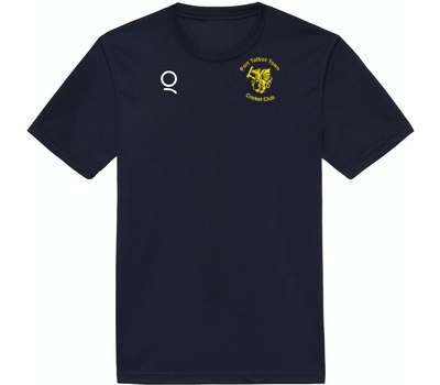 Qdos Cricket Port Talbot CC Training Shirt Navy