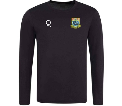 Qdos Cricket Torquay CC Black Long Sleeve Training Shirt