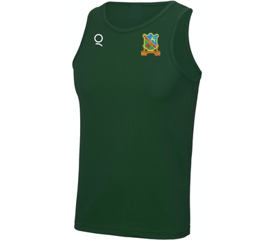 Qdos Cricket Ynysygerwn CC Training Vest - Green
