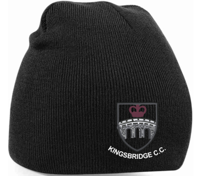  Kingsbridge CC Black Beanie