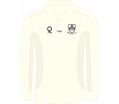 Qdos Cricket Kingsbridge CC Long Sleeve Playing Shirt No Sponsor