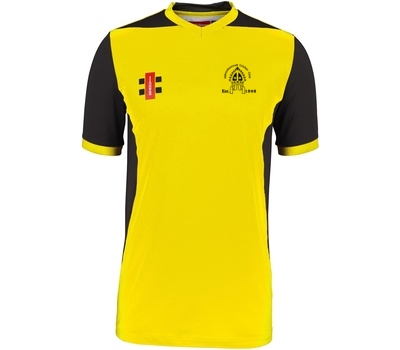 Gray Nicolls Abbotskerswell CC Gray Nicolls T20 SS Shirt Yellow Black