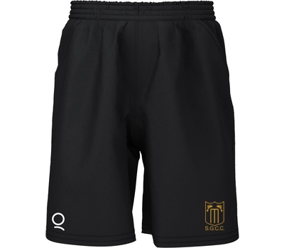 Qdos Cricket Stoke Gabriel CC Clothing Qdos Edge Pro Training Shorts Black