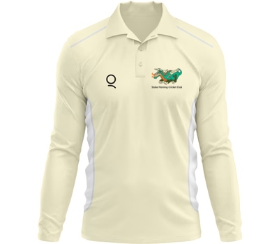 Qdos Cricket Stoke Fleming CC Qdos Playing Shirt Long Sleeve