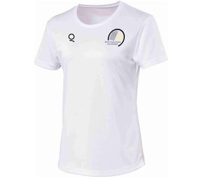 Qdos Cricket Bovey Tracey LTC Academy Training Shirt Ladies Fit White