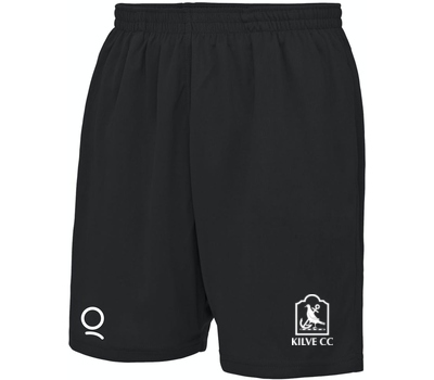 Qdos Cricket Kilve CC Qdos Training Shorts Black