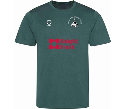 Qdos Cricket Chagford CC Qdos Training Shirt Green
