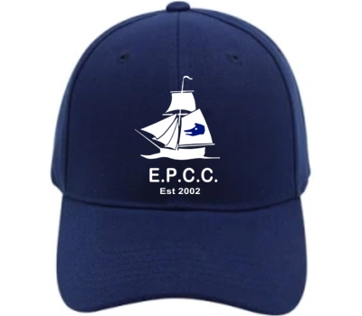  East Prawle CC Playing Cap  Navy