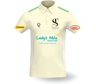 Qdos Cricket Teignmouth & Shaldon CC Qdos Playing Shirt Short Sleeve Kelly