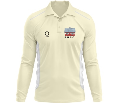 Qdos Cricket Black Hole CC Qdos Playing Shirt Long Sleeve